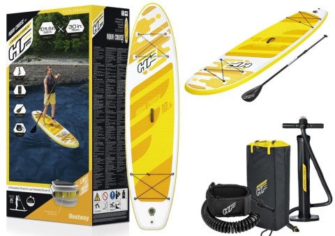 Deska Sup Hydro-Force Żółta 320 x 76 x 12 cm Bestway 65348 Bestway