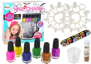 Zestaw Do Malowania Paznokci Manicure Lakiery LEAN Toys