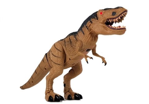 Dinozaur Tyranozaur Rex Zdalnie Sterowany R/C z Parą LEAN Toys