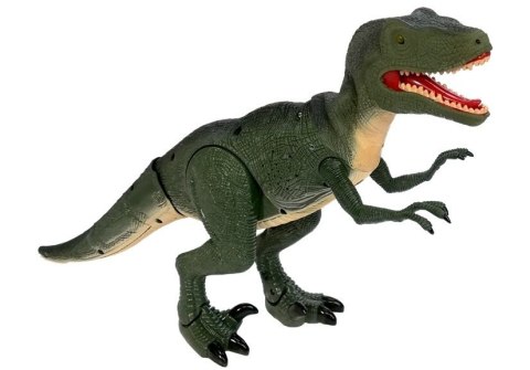 Dinozaur Velociraptor Porusza się Ryczy Świeci LEAN Toys