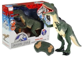 Dinozaur Zdalnie Sterowany Tyranozaur Rex Dźwięk LEAN Toys