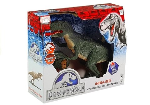 Dinozaur Zdalnie Sterowany Tyranozaur Rex Dźwięk LEAN Toys