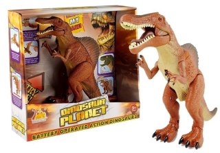 Duży Dinozaur Na Baterie Ryczy Tyranozaur LEAN Toys