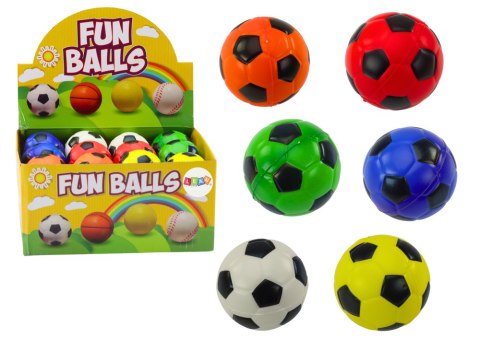 Mała Piłeczka Miękka Piankowa Football 5,5cm LEAN TOYS