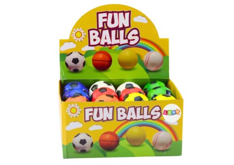 Mała Piłeczka Miękka Piankowa Football 5,5cm LEAN TOYS