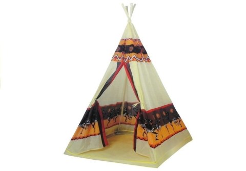 Namiot Tipi Indiański Dom Zabaw + 60 Piłek 155 cm LEAN Toys