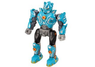 Robot Do Skręcania Broń Wiertarka Śrubokręt Światła Dźwięk Turkusowy LEAN Toys