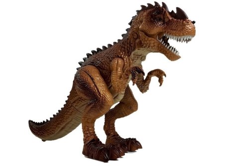 Ruchomy Dinozaur Tyranozaur Para Wodna Pistolet Dźwięk Światła Żółty LEAN Toys