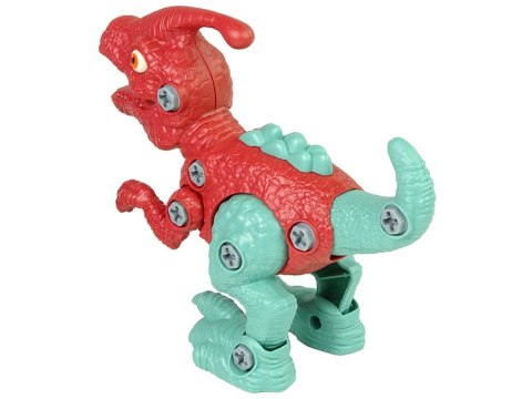 Zestaw Dinozaur Parasaurolophus z Jajkiem DIY Śrubokręt LEAN Toys