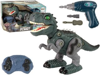 Dinozaur Zdalnie Sterowany Rozkręcany Wiertarką LEAN Toys