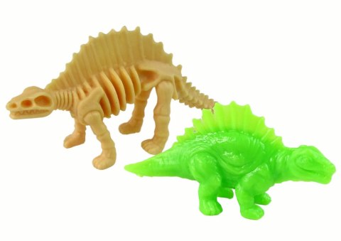 Duże Jajo Dinozaura 2 Figurki Jajko Dinozaury 9 cm LEAN TOYS