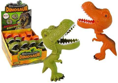 Figurka Gryzący Tyranozaur Dinozaur Ruchomy Ogon Szczęka 2 Rodzaje LEAN TOYS