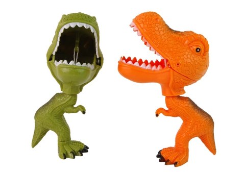 Figurka Gryzący Tyranozaur Dinozaur Ruchomy Ogon Szczęka 2 Rodzaje LEAN TOYS