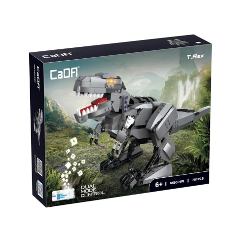 Klocki Konstrukcyjne Dinozaur Tyranozaur Rex R/C 701 Elementów CADA CaDA