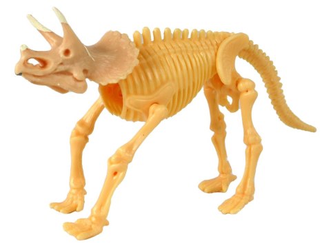 Otwierane Jajo Dinozaura Figurka Żółta 4 Kolory 9 cm LEAN TOYS