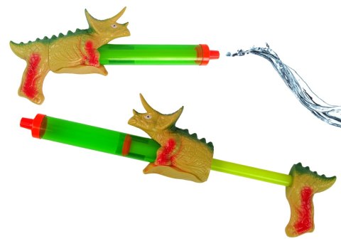 Pistolet Na Wodę 40 cm Dinozaur Zielony Ogród LEAN Toys