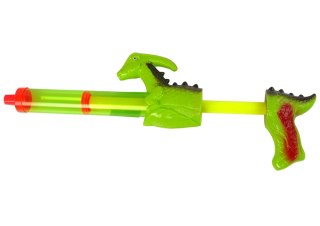 Pistolet Na Wodę 40 cm Dinozaur Zielony Ogród Zabawka LEAN Toys