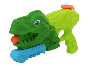 Pistolet Na Wodę Dinozaur 1000 ml Zielony Tyranozaur Zasięg 7 m LEAN Toys