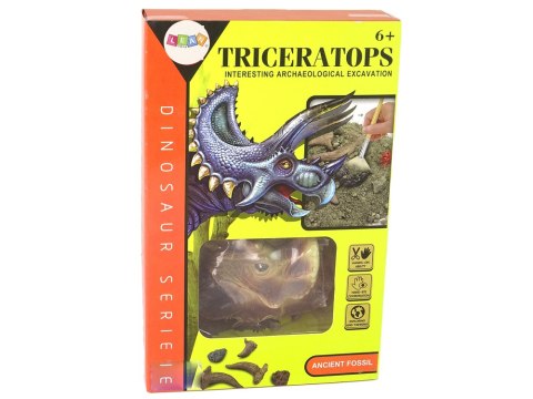 Zestaw Edukacyjny Wykopaliska Dinozaur Triceratops LEAN Toys