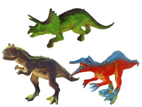 Zestaw Figurek 6 Dinozaurów Akcesoria LEAN Toys