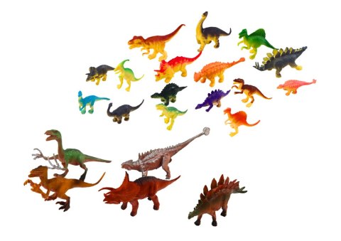 Zestaw Figurek Dinozaurów Duży Dinozaur Zielony 45 El LEAN Toys