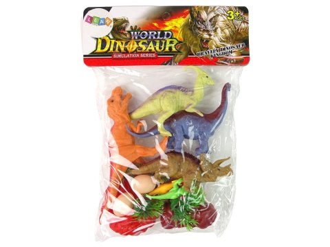 Zestaw Figurek Dinozaurów z Akcesoriami 15 Sztuk LEAN Toys