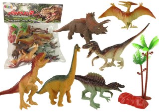 Zestaw Figurek Dinozaury Akcesoria 8 El. LEAN Toys