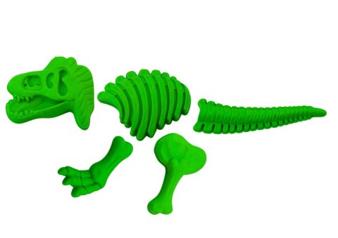 Zestaw Foremek Do Piasku Dinozaury Skamieniałości Zielone LEAN Toys