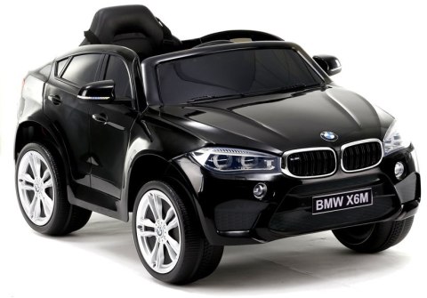 Auto na Akumulator BMW X6 Czarne Skóra, EVA LEAN CARS