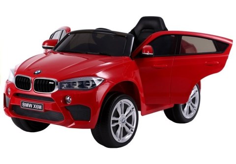 Auto na Akumulator BMW X6 Czerwony Skóra, EVA LEAN CARS