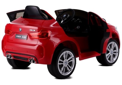 Auto na Akumulator BMW X6 Czerwony Skóra, EVA LEAN CARS