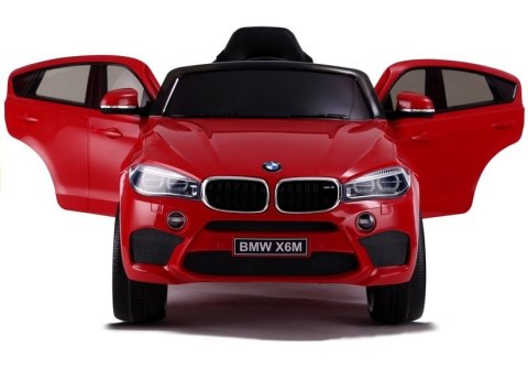 Auto na Akumulator BMW X6 Czerwony Skóra, EVA LEAN CARS