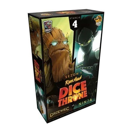 Gra Dice Throne Starcie 4 Drzewiec vs. Ninja Lucky Duck Games