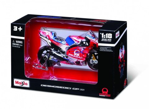 Model metalowy Ducati Pramac racing 1/18 Maisto