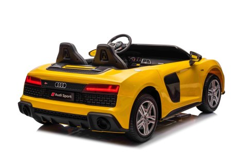 Pojazd Audi Spyder R8 LIFT STRONG Żółty