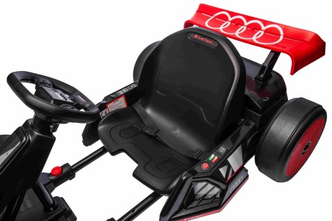 Gokart Audi z Funkcją Driftu Czerwony