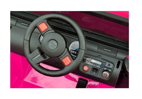 Auto na Akumulator WXE-1688 4x4 Różowy LEAN CARS