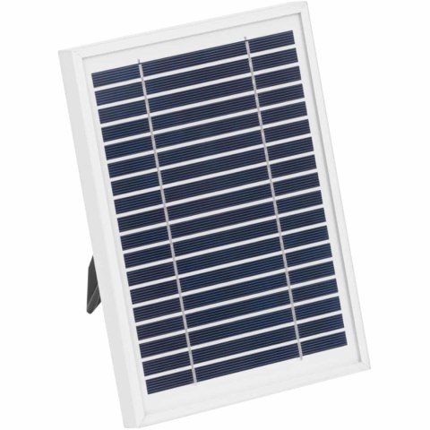 Fontanna kaskada ogrodowa solarna z oświetleniem LED 3 naczynia na kolumnach 2 W Hillvert