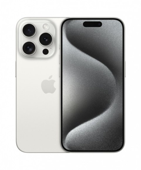 IPhone 15 Pro 256GB - Biały tytan Apple