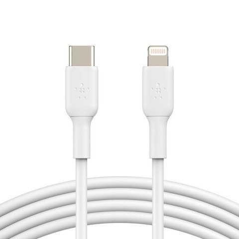 Kabel BoostCharge USB-C do Lightning 1m biały Belkin