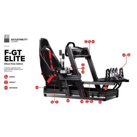 Kokpit aluminiowy FGT ELITE - Wheel Plate Edition Next Level Racing