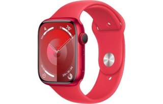 Watch Series 9 GPS + Cellular, 45mm Koperta z aluminium z edycji (PRODUCT)RED z paskiem sportowym z edycji (PRODUCT)RED - S/M Apple