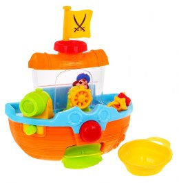 Statek piracki do kąpieli dla dzieci 12m+ Armata wodna Pirat Akwarium