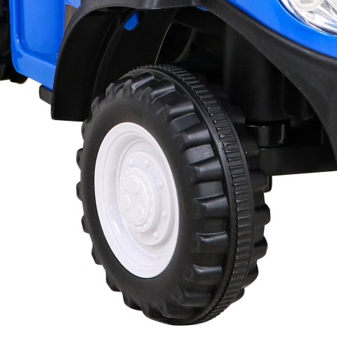 Traktor z przyczepą New Holland T7 Jeździk dla dzieci + Akcesoria + Dźwięki + LED