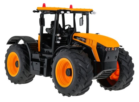 Zdalnie sterowany traktor JCB Fastrac 4220 dla dzieci 6+ Interaktywny model Double E 1:16