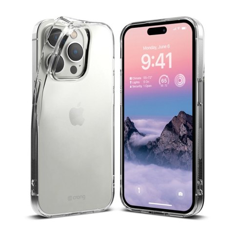 Crystal Slim Cover Etui iPhone 14 Pro Max Przezroczysty CRONG