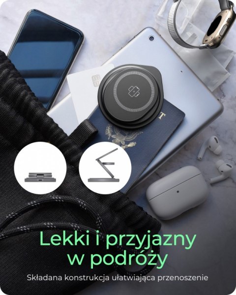 Ładowarka IB-SH101-CH bezprzewodowa do telefonu zegarka i słuchawek IcyBox