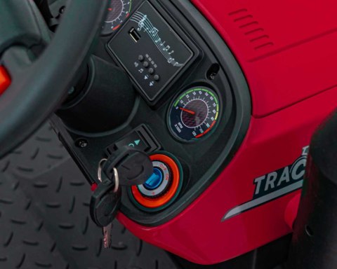 Pojazd Traktor GROW 1804 Czerwony