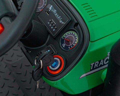 Pojazd Traktor GROW 1804 Jasno Zielony