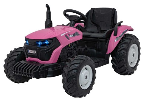 Pojazd Traktor GROW 1804 Różowy